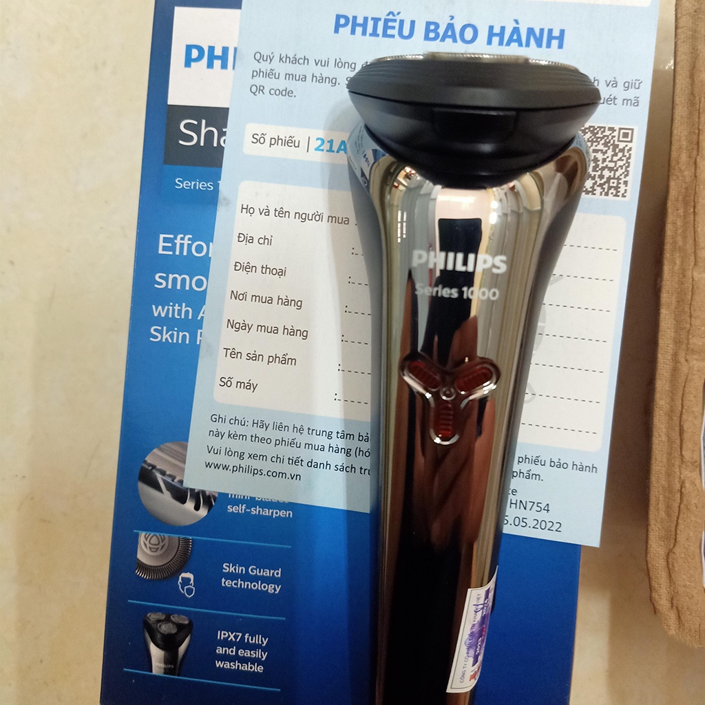 Máy cạo râu Philips S1301, S1103  và máy Philips PQ206 phân phối chính hãng bảo hành 2 năm