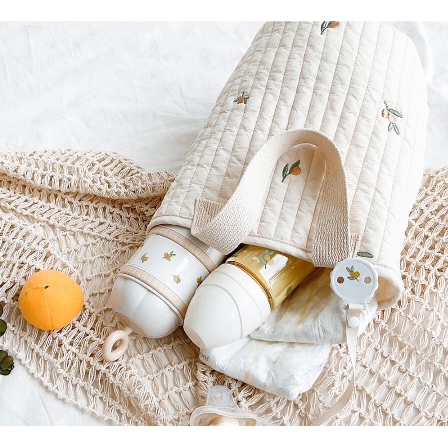 Túi đựng bỉm sữa hình gấu dành cho bé_