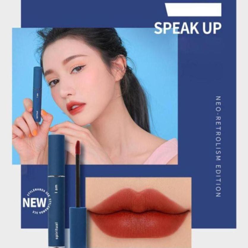 Son Kem 3CE Speak Up Vỏ Xanh - Classic Blue  Hot trend 2020  [ HÀNG CHÍNH HÃNG CHECK CODE  ]