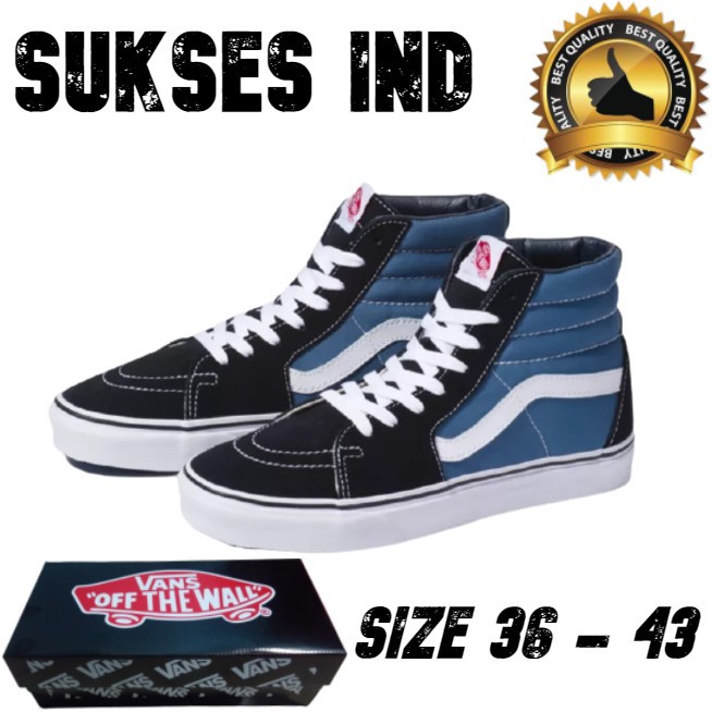 Giày Thể Thao Vans Sk8 Hi Old Skool Cổ Cao Phong Cách Cổ Điển Cho Nam