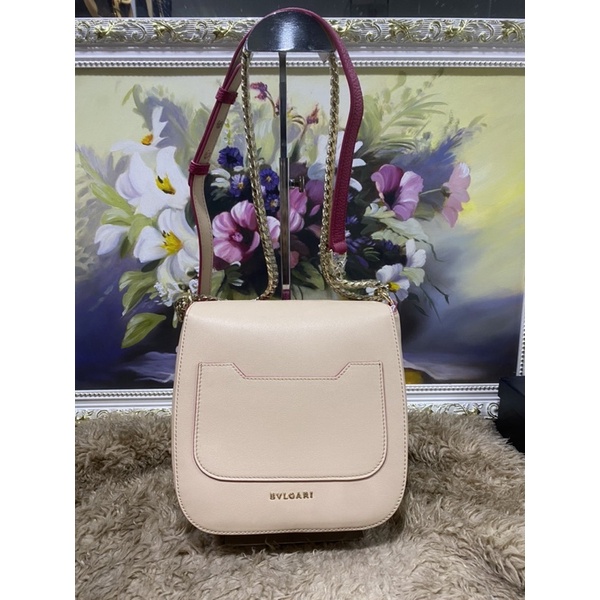 Túi xách Hồng phối size 19