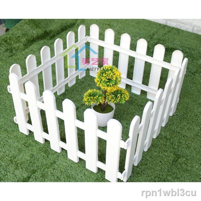 ㍿[3 cái] hàng rào nhựa trắng vật nuôi chó sân ban công tư làm vườn
