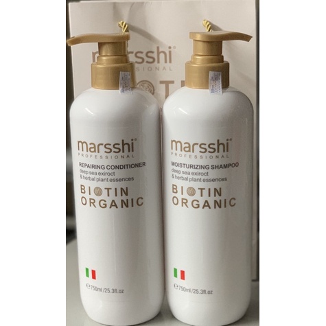 Cặp gội xả marsshi phục hồi kích thích mọc tóc 350ml