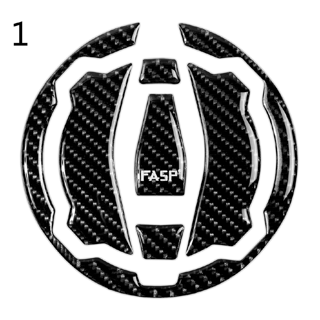 Nhãn dán sợi carbon dùng dán nắp bình xăng xe moto Kawasaki z900 Ninja 650 400