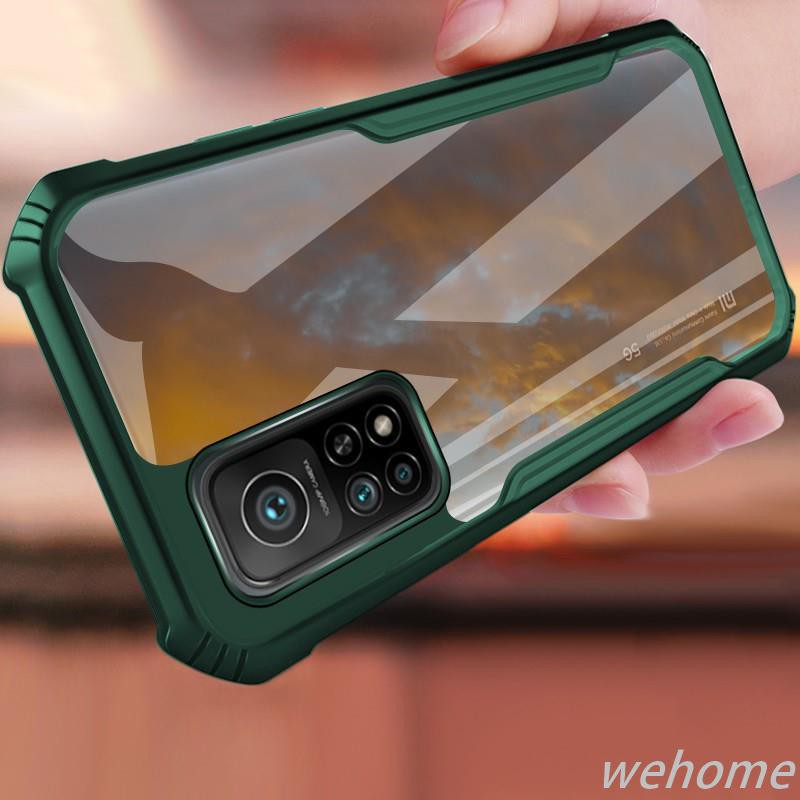 Ốp điện thoại trong suốt cho XIAOMI MI 11T PRO REDMI NOTE 10 PRO MI 11 LITE 10T PRO 5