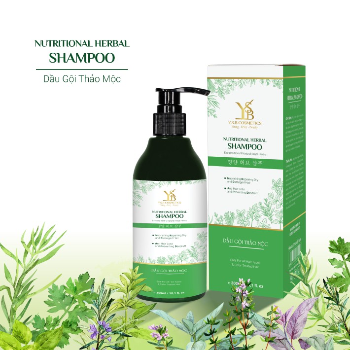 Dầu gội đầu Thảo Mộc NUTRITIONAL HERBAL SHAMPOO