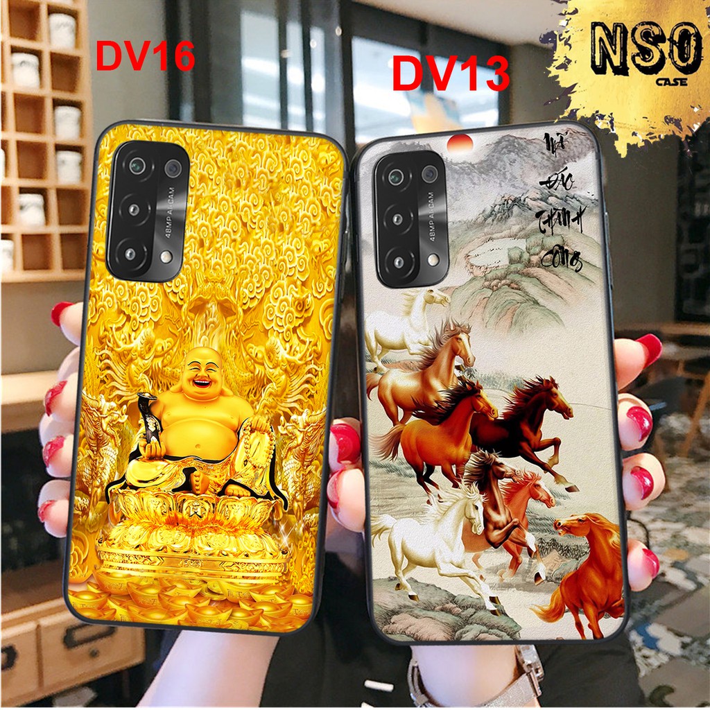 🔥 HÀNG MỚI 🔥 Ốp Oppo A74 - Oppo A54 In hình Tài Lộc Bình An May Mắn