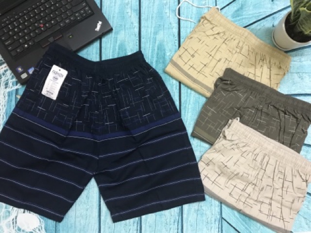 Quần đùi nam cotton cao cấp F02