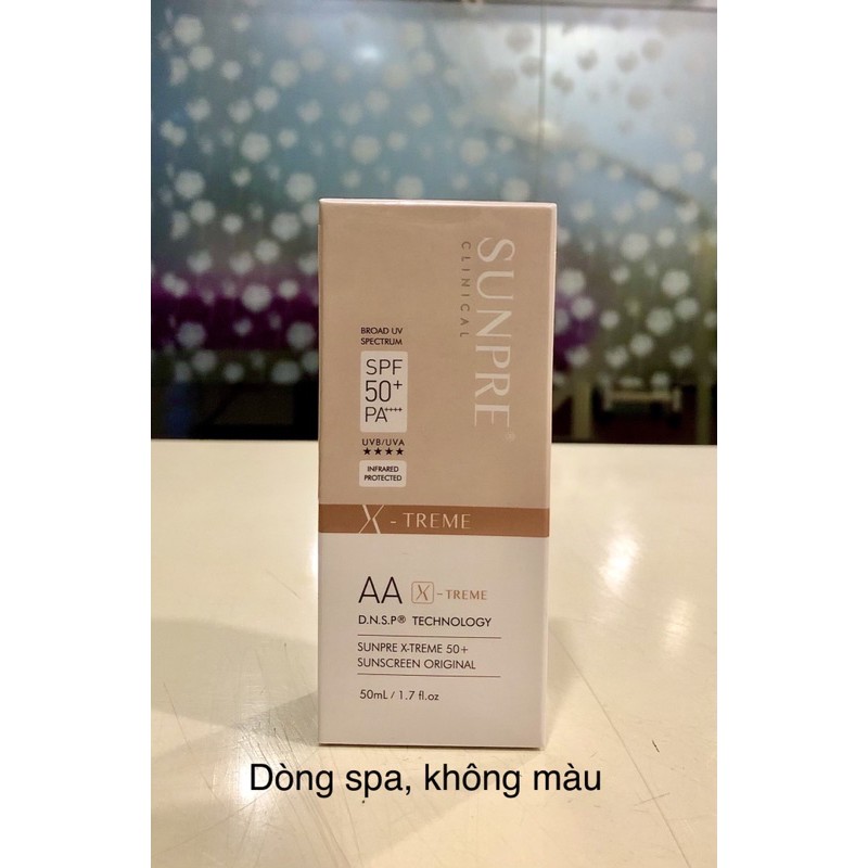 Kem chống nắng Mona Frema Sunpre high protection facail gel AA SPF50 và spf 35