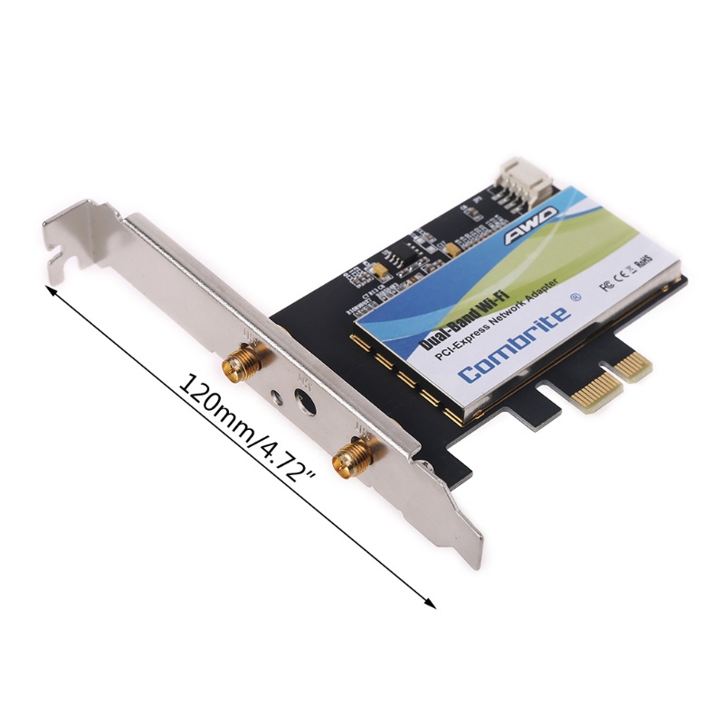 BTM PCIE WiFi Card Adapter Bluetooth-compatible Dual Band Wireless  Card Repetidor Adaptador for PC Desktop Wi-fi Ant | BigBuy360 - bigbuy360.vn