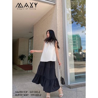 Chân váy dáng dài xoè tầng ruffer skirt Maxy Workshop