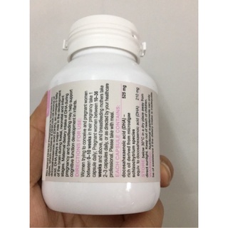 DHA cho bà bầu Bioisland Úc (hộp 60v)