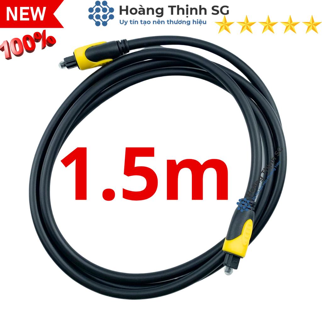 Dây quang optical audio 1.5m, 3m Himedia dây to 0.6mm