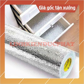 Cuộn Giấy Bạc Dán Bếp Chống Thấm, Chống Cháy (2x0.6m)