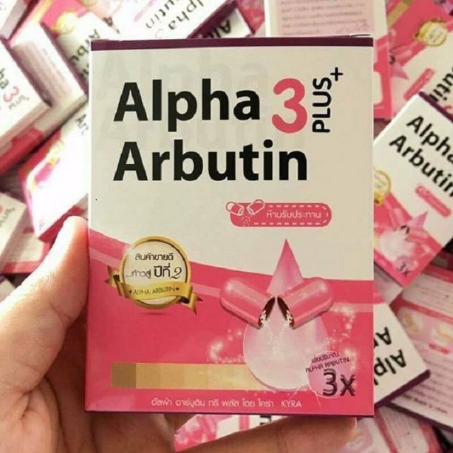 Viên trộn dưỡng trắng da Alpha Arbutin Thái Lan