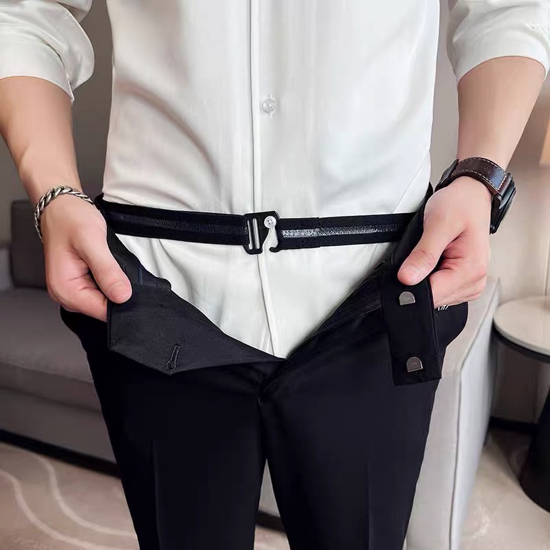 Đai giữ áo cố định áo sơ mi không bị xô lệch - dây chun co giãn thít tà áo sơ mi giữ áo thẳng