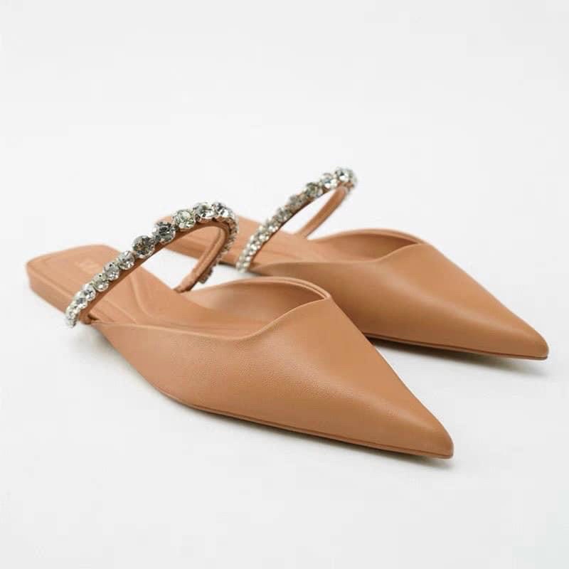 Dép sục zara quai đá fullbox