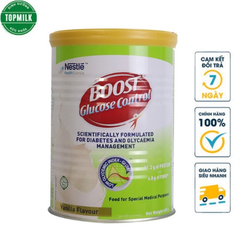 Sữa Boost Glucose Control 400g dành cho người tiểu đường