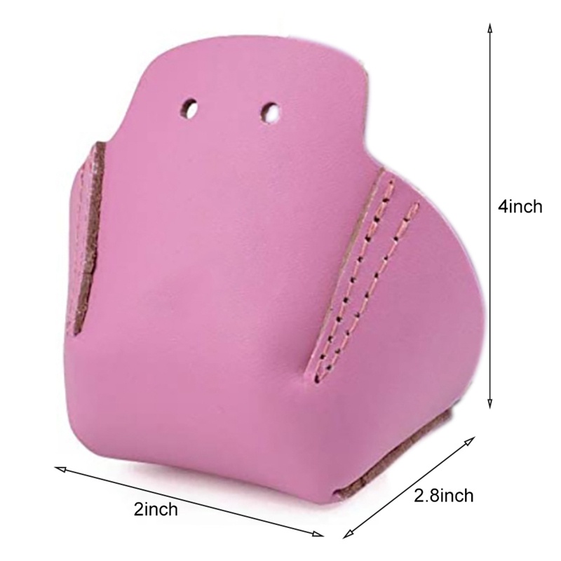 1 Cặp Nắp Trượt Patin Bằng PU 4 Lỗ Bảo Vệ Ngón Chân Màu Xanh Lá