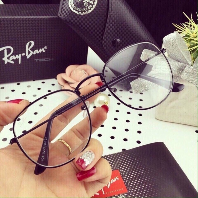 Mắt Kính Gọng Cận Form Tròn Ngố Ngây Ngô Dễ Thương 908 - Hazo