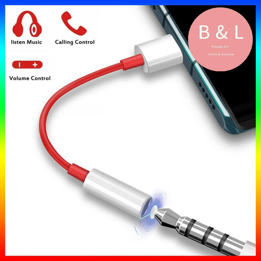 Cáp Chuyển Đổi Âm Thanh Loại C Sang 3.5mm Cho Oneplus