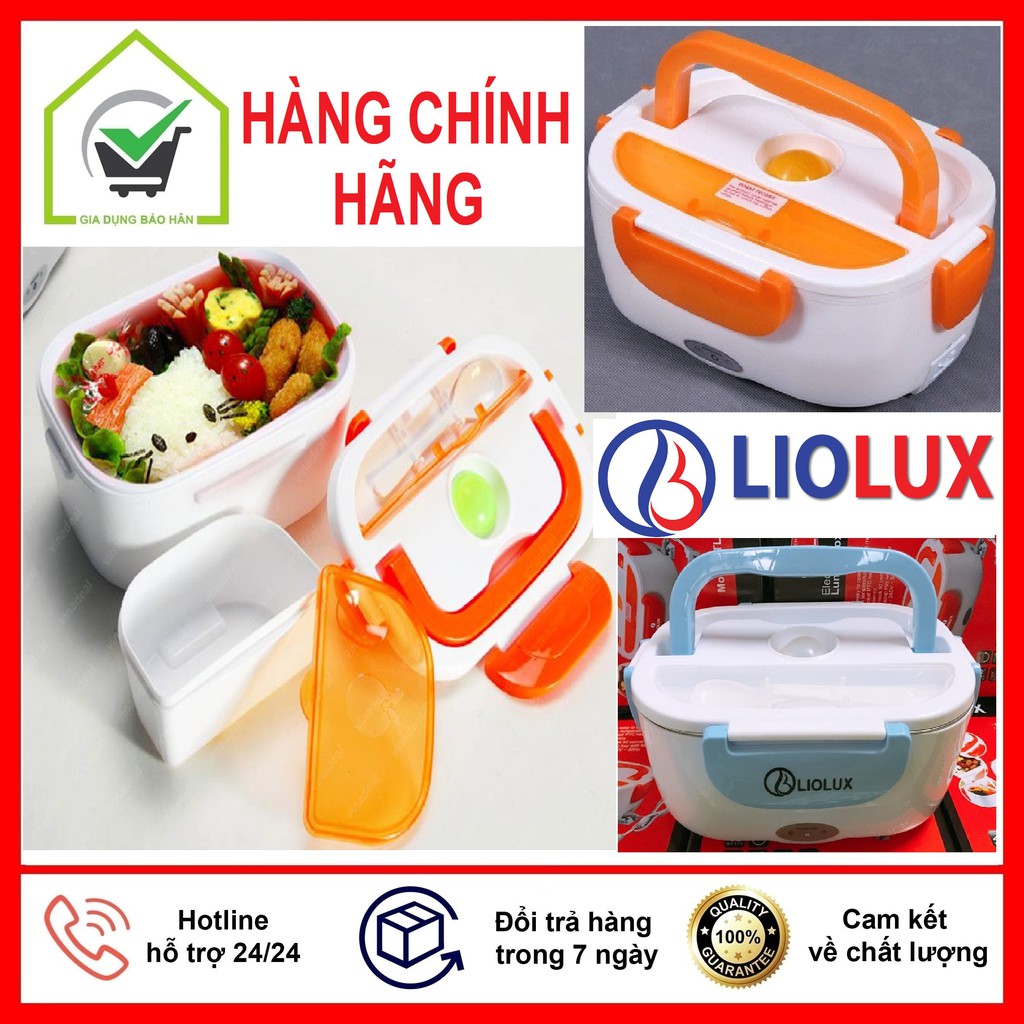 Cặp Lồng Cơm Hâm Nóng Thức Ăn Chính Hãng  LIOLUX -Ruột Inox 304 Cao Cấp - Giữ Nhiệt Cực Tốt, An Toàn Khi Sử Dụng