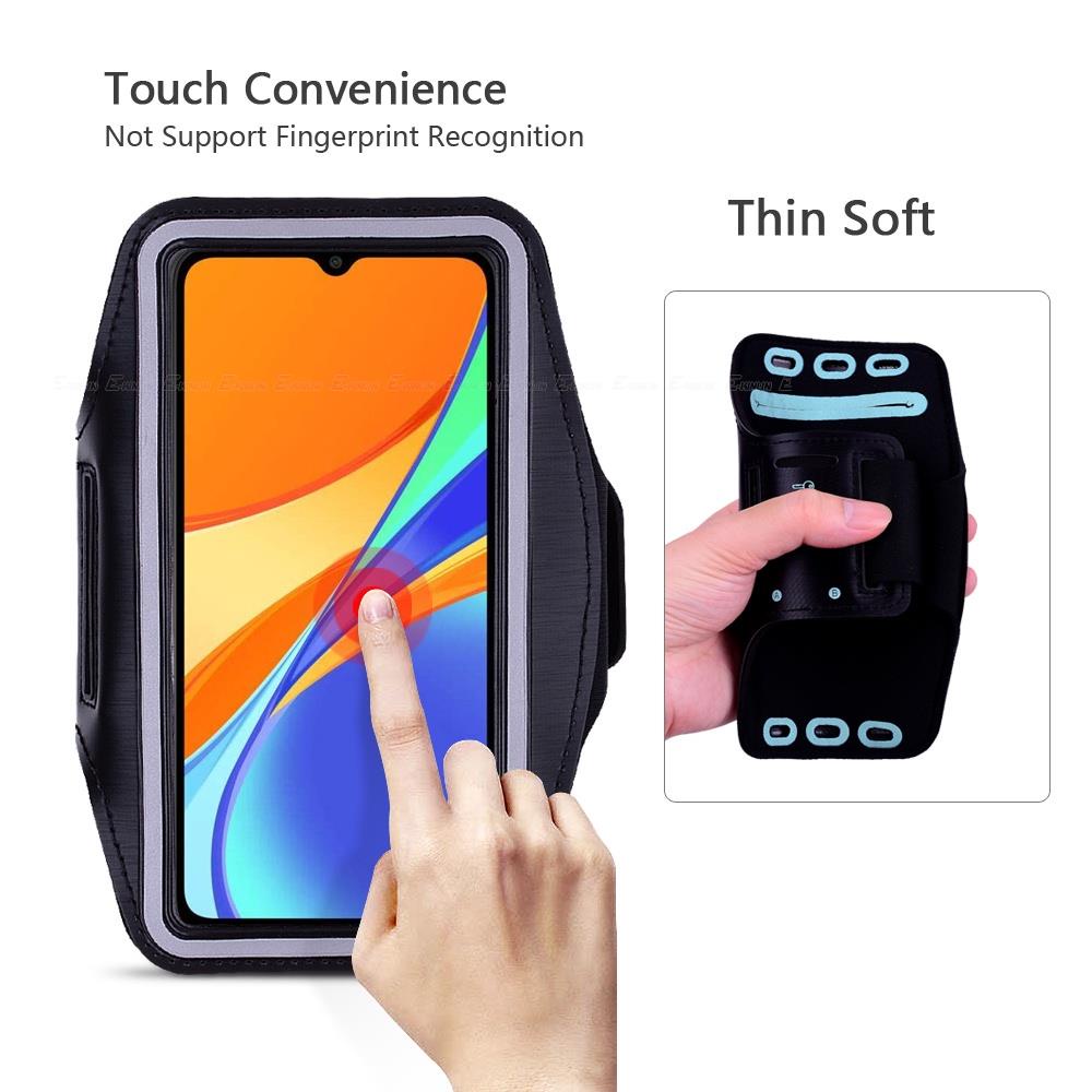 Ốp Điện Thoại Có Túi Đựng Đồ Đeo Cánh Tay Khi Tập Thể Thao Cho Redmi 10A 10C 9i 9C 9A 8A 7A 6A 5A