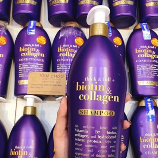 Dầu gội biotin & collagen OGX 750ml