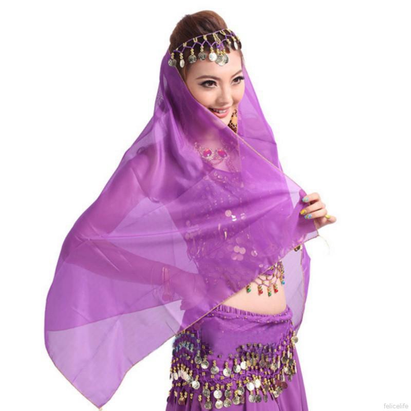 Mạng che mặt trang phục nhảy múa bụng