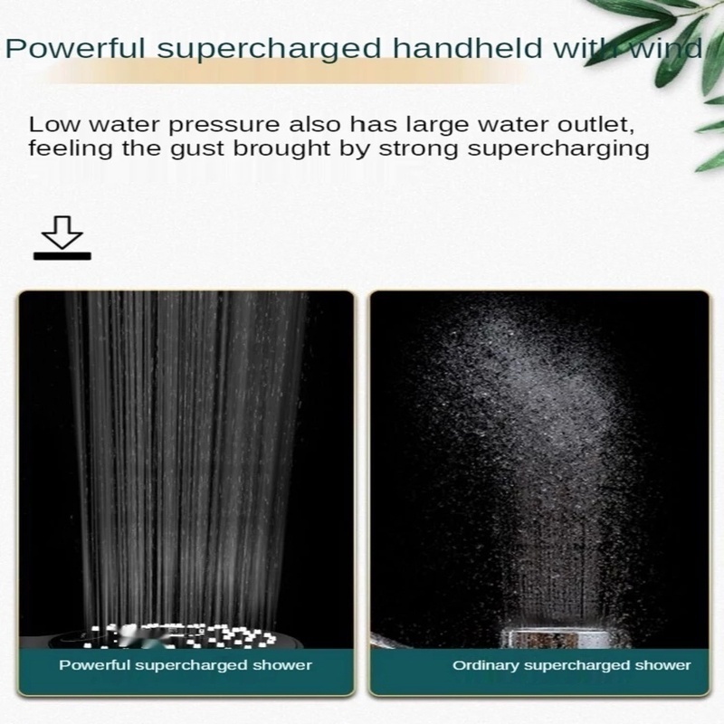 3 Mode Functions Adjustable High Pressure Water Saving Handheld Shower Head / Replacement Powerful Rain Shower Spray