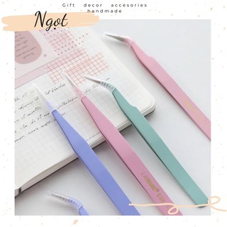 [SẴN] Nhíp Gắp Sticker Tone Maccaron