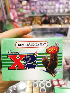 Kem trắng da mặt X2