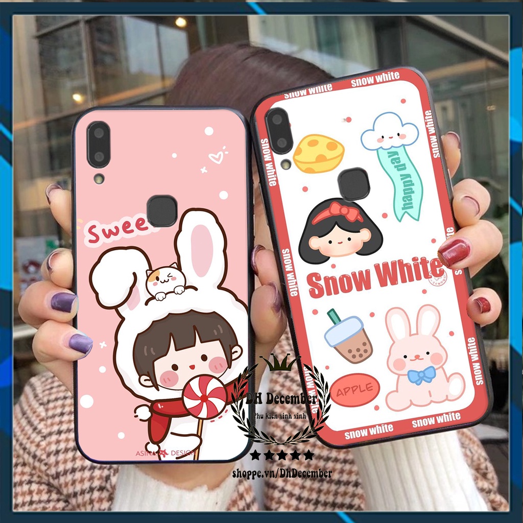 Ốp lưng Vivo V9 / V9 YOUTH in hình 3D lucky, gấu Brick xinh xắn - KHÔNG NÊN BỎ LỠ