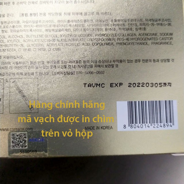 [Siêu sale xả kho] Tế bào gốc ELDAS EG Tox Program Coreana