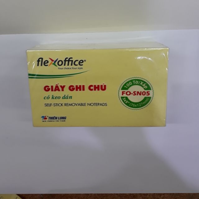 Tập giấy ghi chú 3x5( 76x127mm)