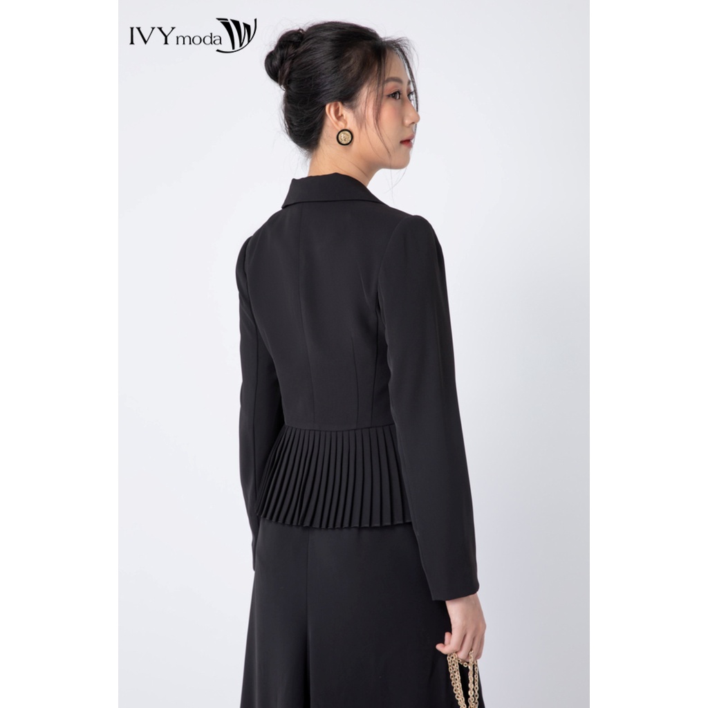 Áo vest nữ dáng peplum IVY moda MS 67M6904