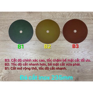 Đá cắt inox 235mm
