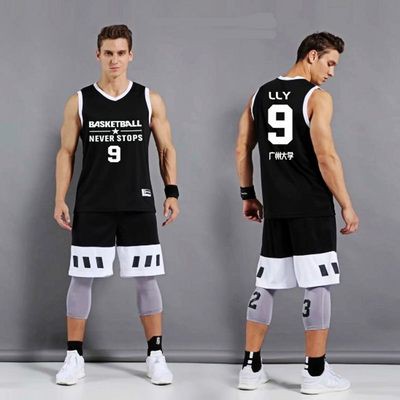 Quần áo bóng rổ mùa hè Áo Đấu Bóng Rổ Nam quần áo thể thao chạy tùy chỉnh quần áo thể thao không tay quần short Nhanh kh