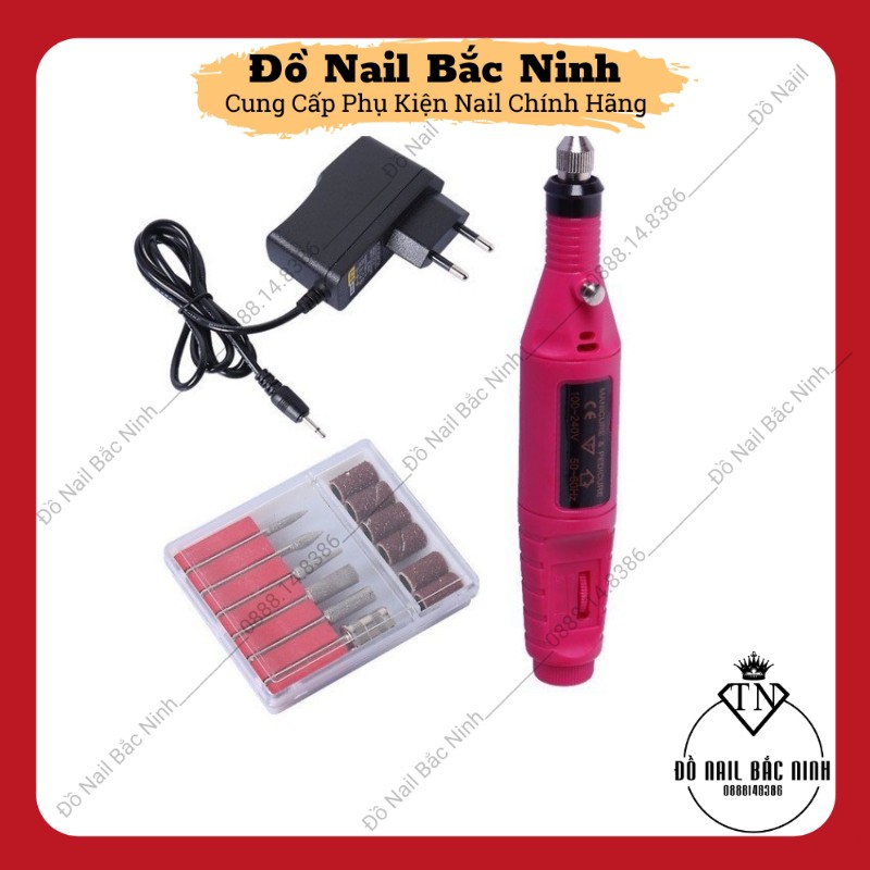 Máy Mài Nail Mini Cầm Tay Dễ Sử Dụng , Nhỏ Gọn Dùng Mài Móng Tiện Lợi