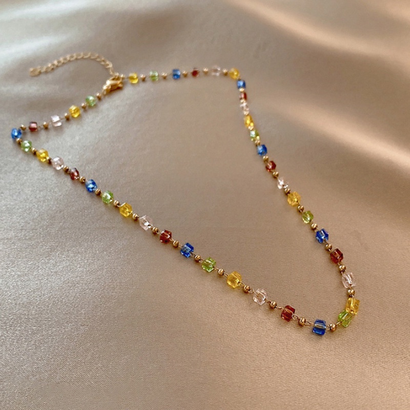 Vòng Cổ Choker Đính Đá Pha Lê 2022 Màu Sắc Thời Trang Sang Trọng Cho Nữ