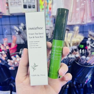 Thanh Lăn Dưỡng Da Vùng Mắt INNISFREE Green Tea Seed Eye & Face Ball 10ml