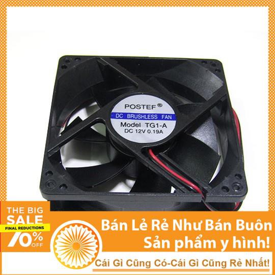 Quạt Tản Nhiệt 12V-8x8x2,5cm