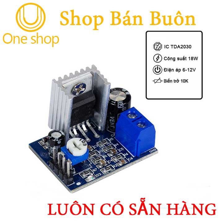 Module Khuếch Đại Âm Thanh TDA2030 Mini