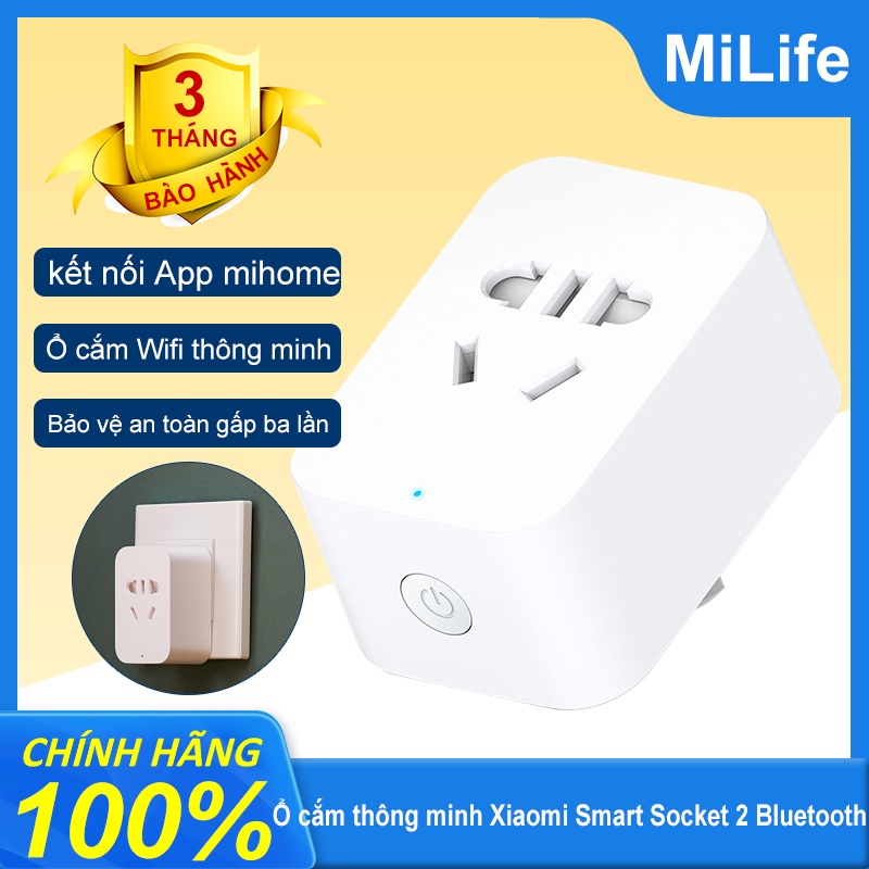 Ổ cắm thông minh Xiaomi Mijia Smart Socket 2 Bluetooth