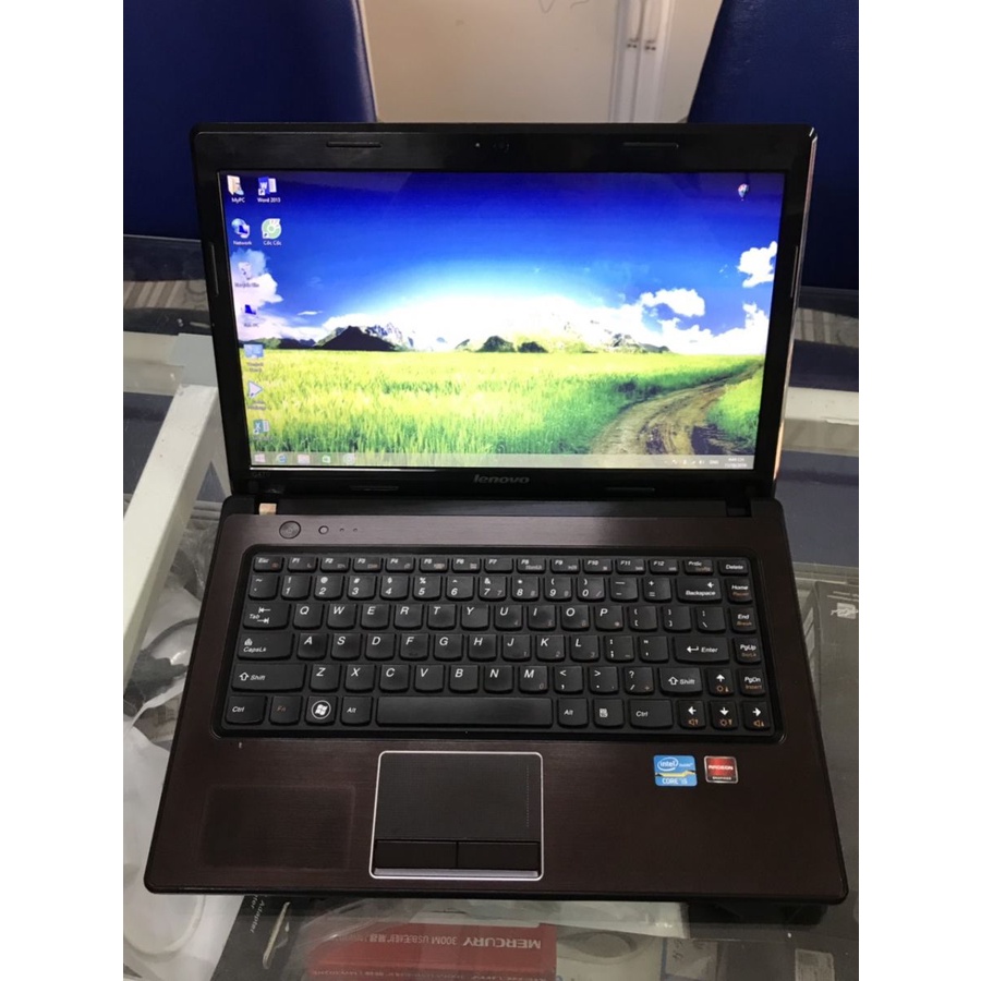 Laptop Gaming Lenovo G470 i3 2330M, ram 4G, màn 14 HD, card rời 1G đủ phụ kiện  (cài sẵn 10 game & 10  phim theo yêu