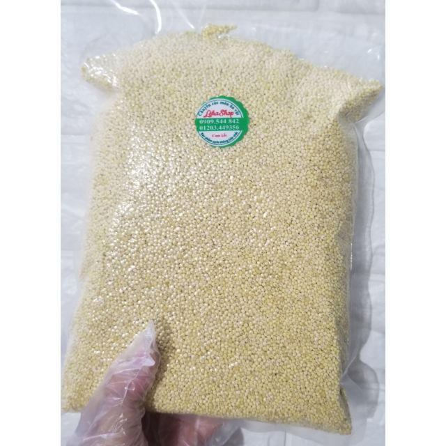 1kg Hạt kê nếp vàng