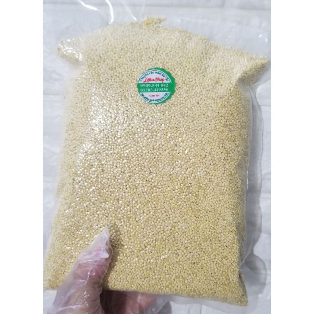 [Giá tốt]1kg Hạt kê nếp vàng (đã tách vỏ) | BigBuy360 - bigbuy360.vn