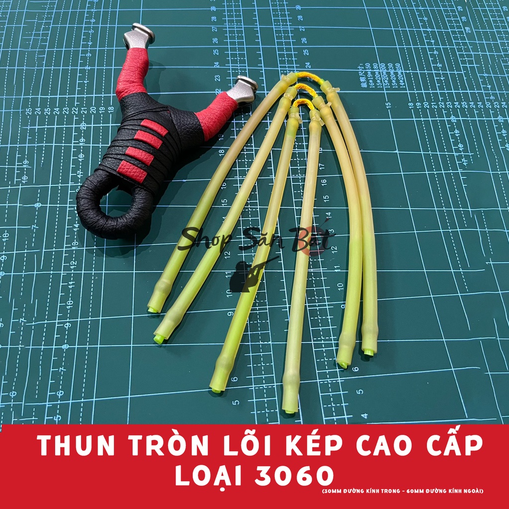 [Hot] Dây Thun Tròn Bắn Cá Ná Cao Su,Thun ná cao su buộc sẵn 3060 hàng Cao Cấp