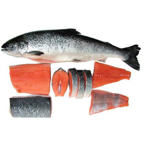 Cá Hồi Cắt Khúc Na Uy 1kg/ Cá Hồi Na Uy - Nhập Khẩu Na Uy - Hàng Chính Hãng