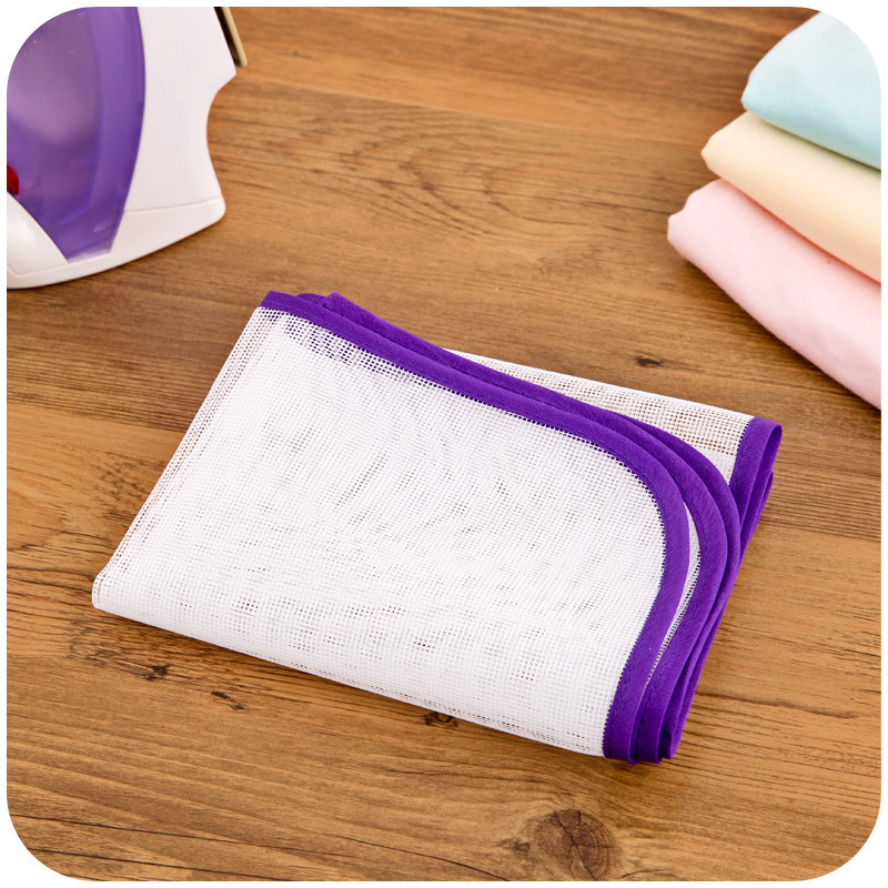 Ironing Cloth Guard Random Colors / High Temperature Ironing Scorch Heat Insulation Pad / Protective Press Mesh Household Protective Insulation / Scorch Heat Insulation Pad Mat Household Protective Mesh Cloth Cover